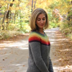 Fall Stripes Sweater